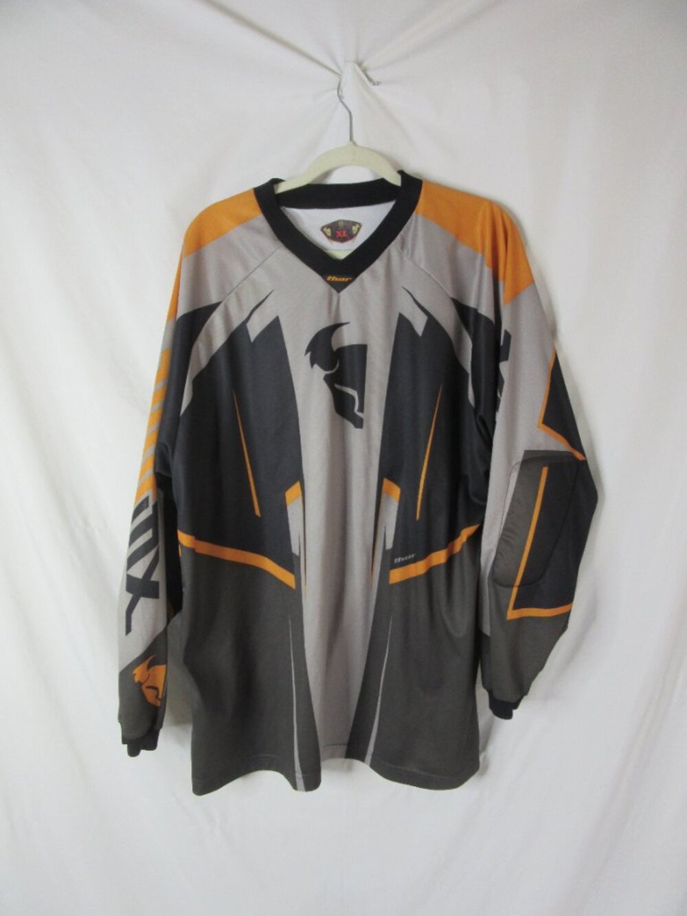 Thor Racing Motocross Jersey Phase 0 Series #2006 Gray Orange Adult Size XL